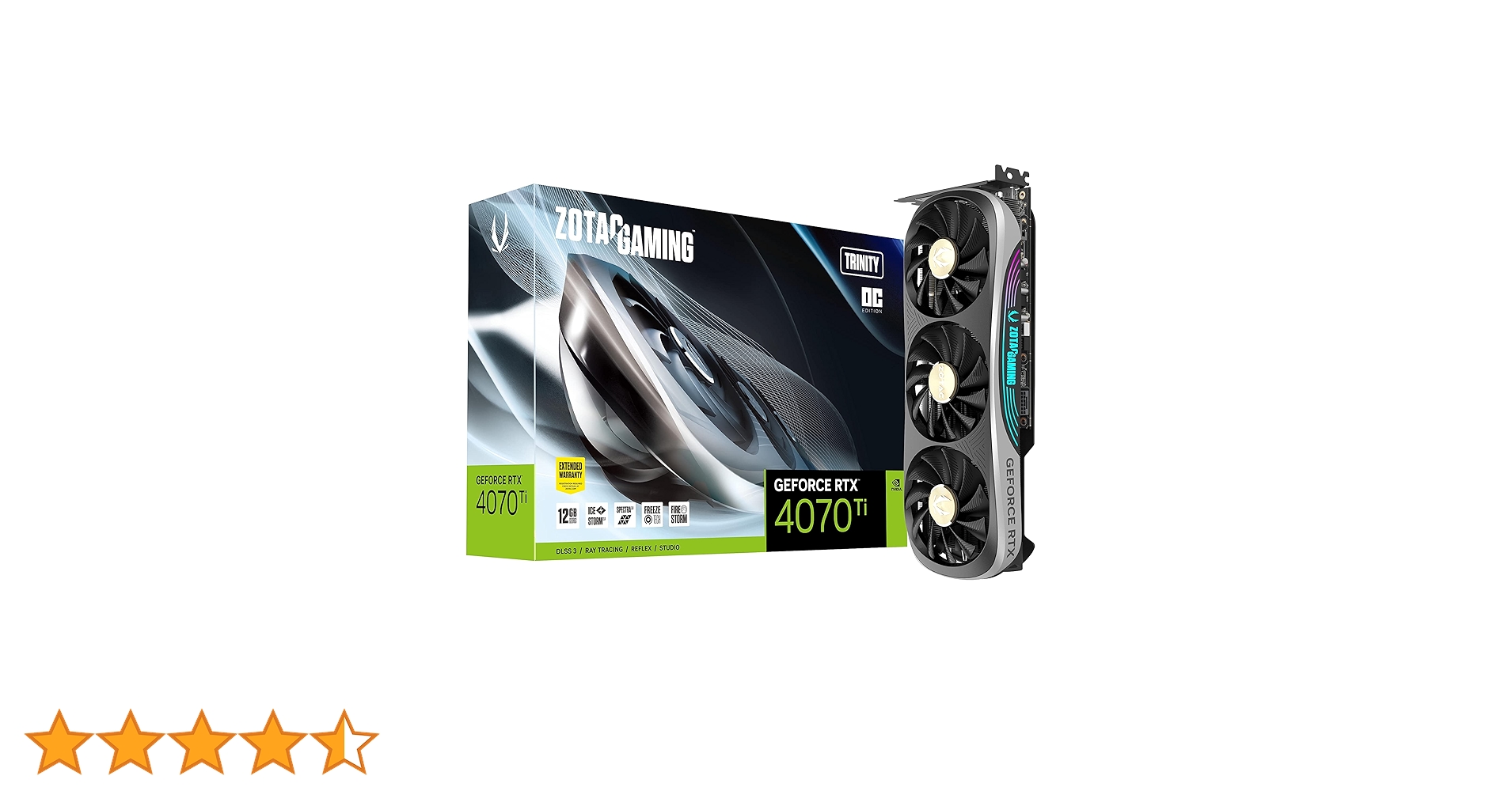 Amazon | ZOTAC (ゾタック) Gaming GeForce RTX 4070 Ti Trinity OC